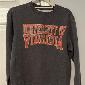 Under Armour Collegiate Gray and Orange Crew Neck Sweater